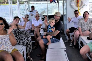 People of all ages are welcome on a Rusty Anchor Boat Tour